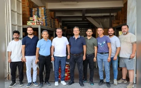 Efeler Belediye Başkanı Anıl Yetişkin Gıda Çarşısı Esnafıyla Buluştu: “Üretimin ve Esnafın Yanında Olmayı Sürdüreceğiz”