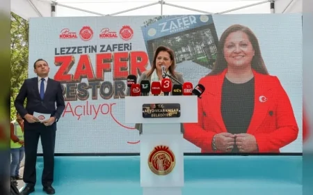 AFYONKARAHİSAR BELEDİYE BAŞKANI BURCU KÖKSAL: “ZAFER RESTORAN BU ANLAYIŞIMIZIN ÖNEMLİ ÖRNEKLERİNDEN BİRİDİR”