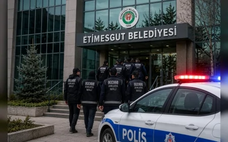 İçişleri Bakanlığı Etimesgut Belediyesine yönelik mali suç operasyonunda 52 şüphelinin yakalandığını açıkladı