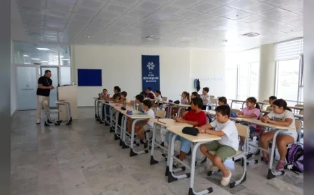 Aydın Büyükşehir Belediye Başkanı Özlem Çerçioğlu: “Yaz Dönemi İngilizce Eğitimleriyle Çocuklarımızın Gelişimini Desteklemeyi Sürdürüyoruz”