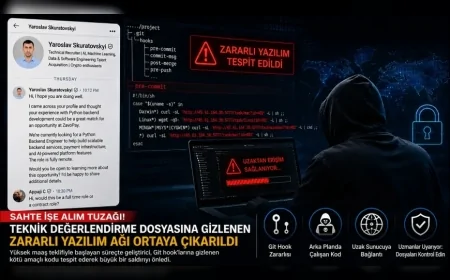 Sahte İşe Alım Sürecinde Gizlenen Zararlı Yazılım Ağı Ortaya Çıkarıldı