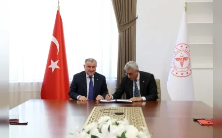 SAĞLIK BAKANI PROF. DR. KEMAL MEMİŞOĞLU: “SPORCULARIMIZIN LİSANS VE SAĞLIK RAPORU SÜREÇLERİNİ KOLAYLAŞTIRACAK ÖN MUTABAKATI İMZALADIK”