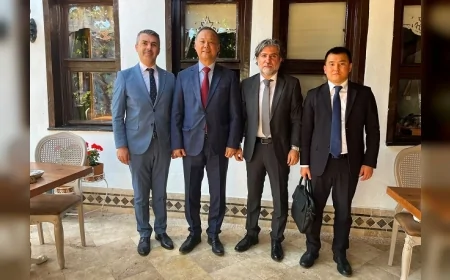 Kırgızistan’ın Ankara Büyükelçisi Ruslan Kazakbaev Türkiye ile ekonomik iş birliğinin geliştirilmesini değerlendirdi