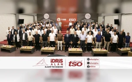Elazığ TSO Başkanı İdris Alan: "Biz Büyük Bir Aileyiz"