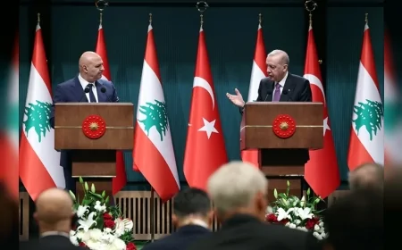 Cumhurbaşkanı Recep Tayyip Erdoğan: “Orta Doğu’da hedeflediğimiz istikrar, barış ve iş birliği ortamından en fazla faydayı görecek ülkelerin başında Lübnan yer alıyor”