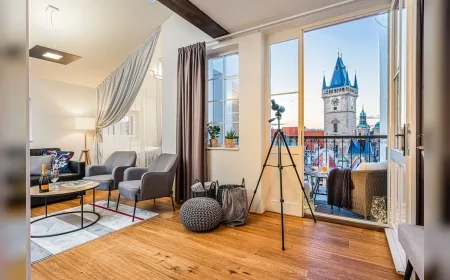 Prag'da Kısa Süreli Turistik Kiralama Amaçlı Daire Sayısı 18 Bin Seviyesine Ulaştı