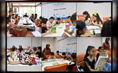 MALATYA Yeşilyurt Kent Konseyi Yaz Dönemi Eğitim ve Kültür Kurslarıyla Her Yaştan Vatandaşı Bir Araya Getiriyor