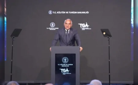 Kültür ve Turizm Bakanı Mehmet Nuri Ersoy: "Ateş çemberine rağmen Türkiye turizmde istikrarını korudu"