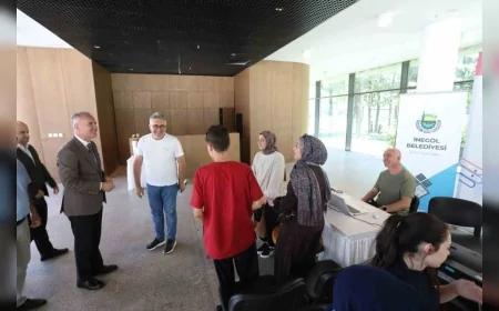 İnegöl Belediye Başkanı Alper Taban: "Üniversite tercih sürecinde de gençlerimizin yanında olmayı sürdürüyoruz"