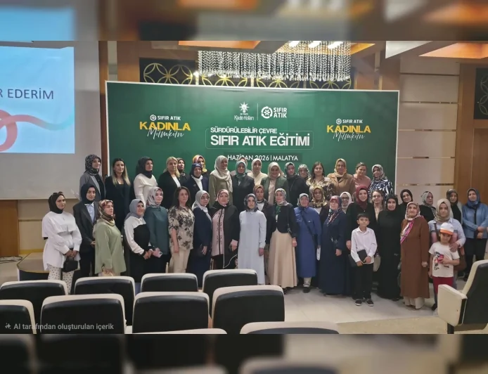 AK Parti Malatya İl Kadın Kolları Sürdürülebilir Çevre ve Sıfır Atık Eğitimi ile Çevre Bilincini Güçlendirdi