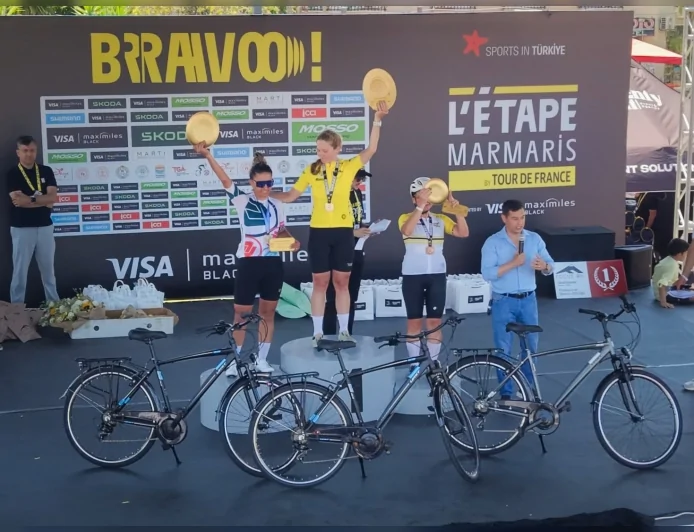Dokuz Eylül Üniversitesi Öğretim Üyesi Doç. Dr. Esra Kürkcü Akgönül L'Étape by Tour de France Türkiye Etabı'nda Kadınlar Genel Klasmanında İkinci Oldu