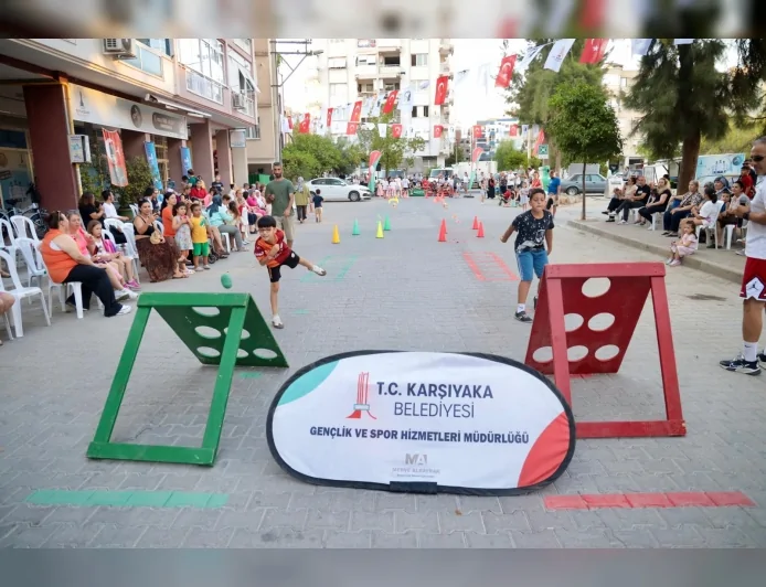 KARŞIYAKA BELEDİYESİ “SOKAK SENİN MAHALLE OLİMPİYATLARI” COŞKULU AÇILIŞLA BAŞLADI