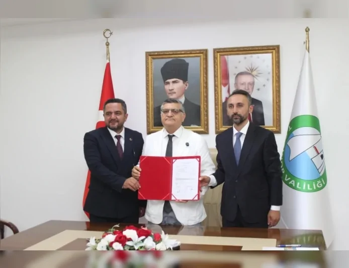 SİNOP VALİSİ MUSTAFA ÖZARSLAN: “ATIL CEZAEVİ BİNASINI ÜRETİM ÜSSÜNE DÖNÜŞTÜREREK EN AZ 100 KİŞİYE İSTİHDAM SAĞLAYACAĞIZ”