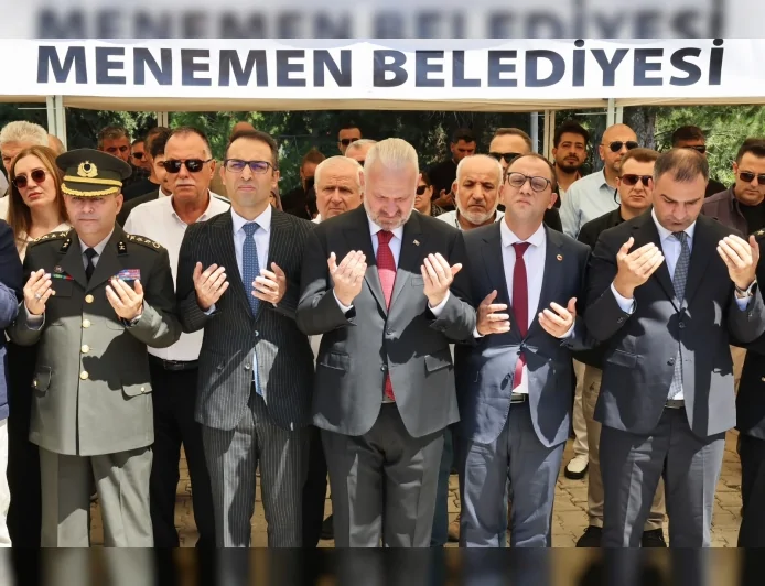 Menemen Belediye Başkanı Aydın Pehlivan: “Yüzyıl geçse de ihaneti unutturmayacağız”