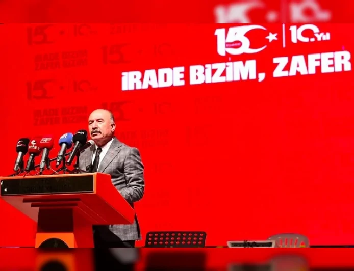 Çorum Valisi Ali Çalgan: “İrade Bizim, Zafer Bizim; Eğilmedik, Bükülmedik, Teslim Olmadık”