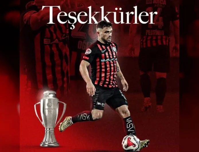 Arca Çorum FK, Pedrinho ile karşılıklı anlaşarak yollarını ayırdı