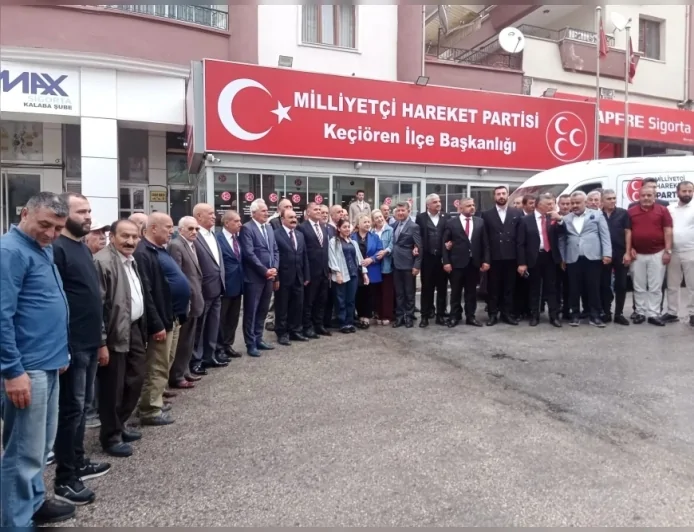 MHP KEÇİÖREN İLÇE BAŞKANI KENAN YAĞMUR: “SERHATLILAR FEDERASYONU İLE HER TÜRLÜ İŞ BİRLİĞİNE HAZIRIZ”