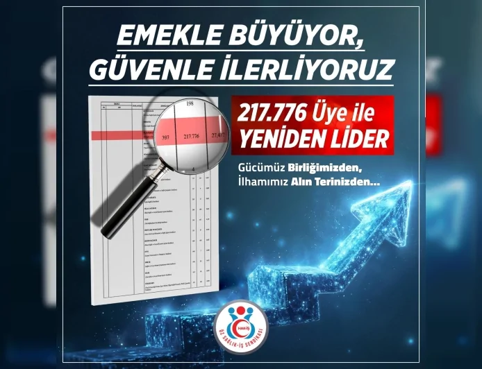 HAK-İŞ Genel Başkan Yardımcısı ve Öz Sağlık-İş Genel Başkanı Devlet Sert: “Bu güveni daha da büyütmek için çalışmalarımıza kararlılıkla devam edeceğiz”