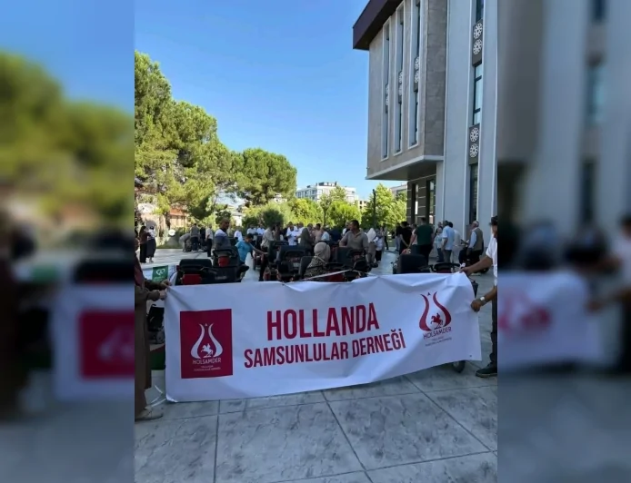 İHH Terme Şube Başkanı İsa Şahin: “İyilik sınır tanımıyor, gurbetteki güzel insanlara selam olsun”