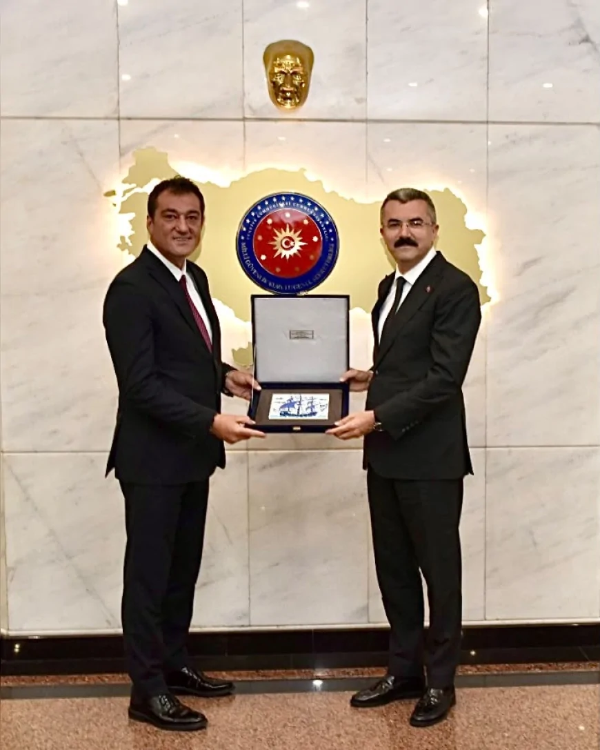 GİRESUN BELEDİYE BAŞKANI FUAT KÖSE’DEN MGK GENEL SEKRETERİ OKAY MEMİŞ’E ZİYARET ANKARA’DA GÖRÜŞME GERÇEKLEŞTİ