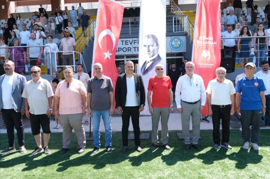 Yunusemre Belediye Başkanı Semih Balaban: “Gençlerimizi sporla yetiştirmek temel felsefemizdir”