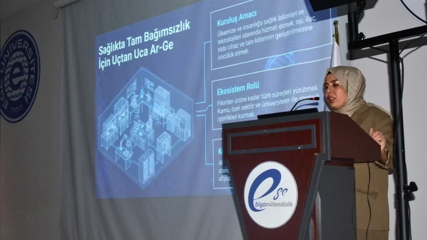Ege Üniversitesinde gerçekleştirilen TÜYZE Çalışma Toplantısında sağlıkta yapay zekâ vizyonu ve yerli teknoloji projeleri tanıtıldı!