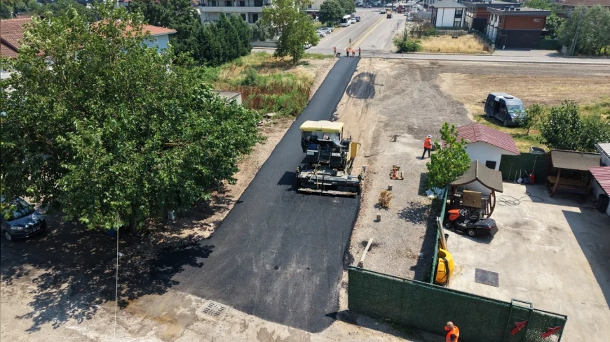 Başiskele’de Yeni İmar Yolu Hizmete Açıldı, Uzun Mehmetli Sokak’ta Asfalt Çalışması Tamamlandı