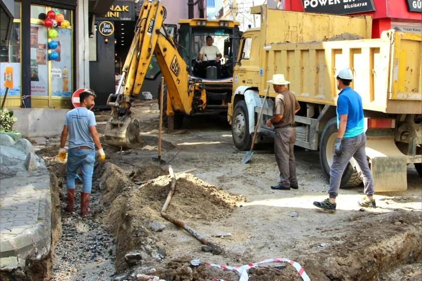 Giresun Belediyesi Kent Genelinde İçme Suyu, Kanalizasyon ve Yağmur Suyu Altyapı Yatırımlarını Sürdürüyor