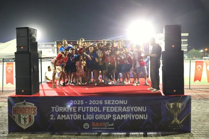Menderes Belediye Başkanı İlkay Çiçek: “Bu şampiyonluğu hak ettik”