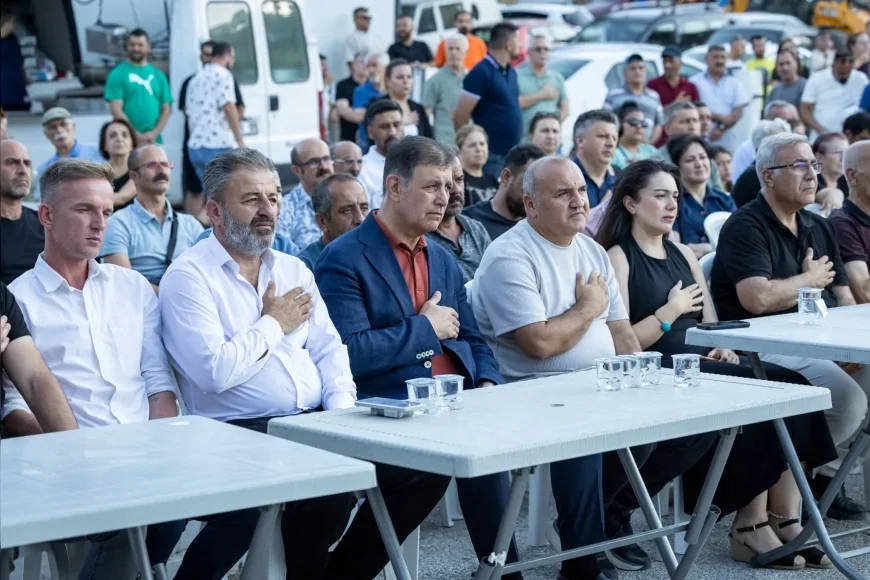 İzmir Büyükşehir Belediye Başkanı Dr. Cemil Tugay: “Uzundere Cemevi’nin yeniden yapılması için üzerimize düşeni yapmaya hazırız”