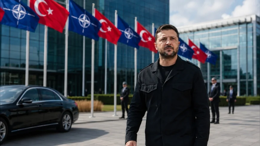 Ukrayna Devlet Başkanı Volodimir Zelenskiy Ankara'ya Geldi: NATO Zirvesi'nde Savunma İş Birlikleri ve Liderler Diplomasisi Hız Kazandı