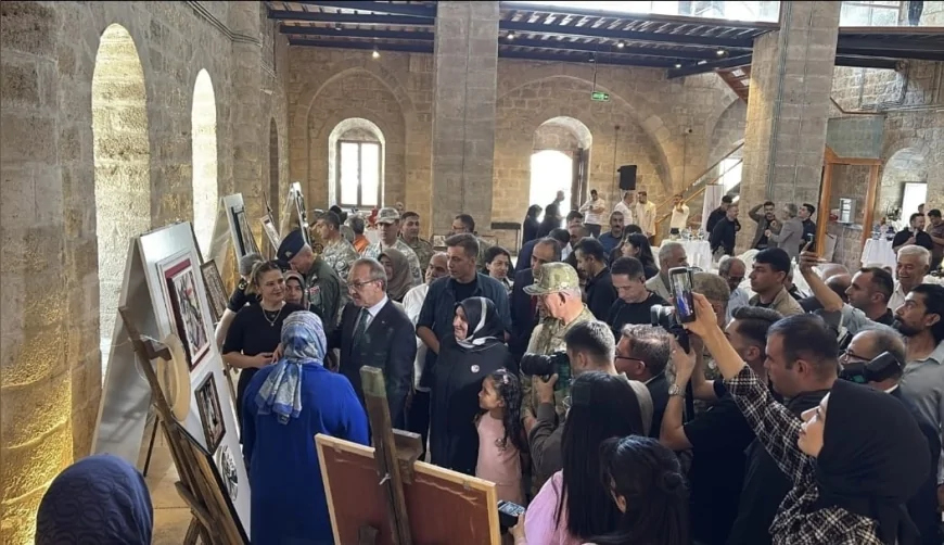 Malatya’da Şehit Yakınları ve Gazilerin El Emeği 100 Eseri “Kalbimdeki Sanat-2” Sergisinde Buluştu