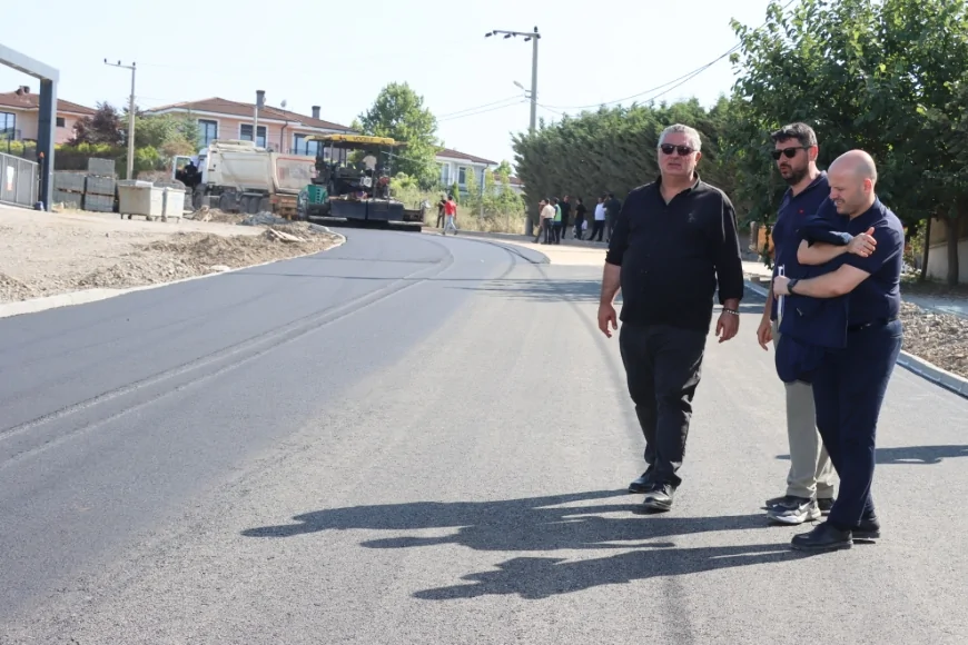 Yalova Belediye Başkanı Mehmet Gürel: “Doğu Sırtı Caddesi’nde ulaşım konforunu artıracak yatırımlarımızı kararlılıkla sürdürüyoruz”