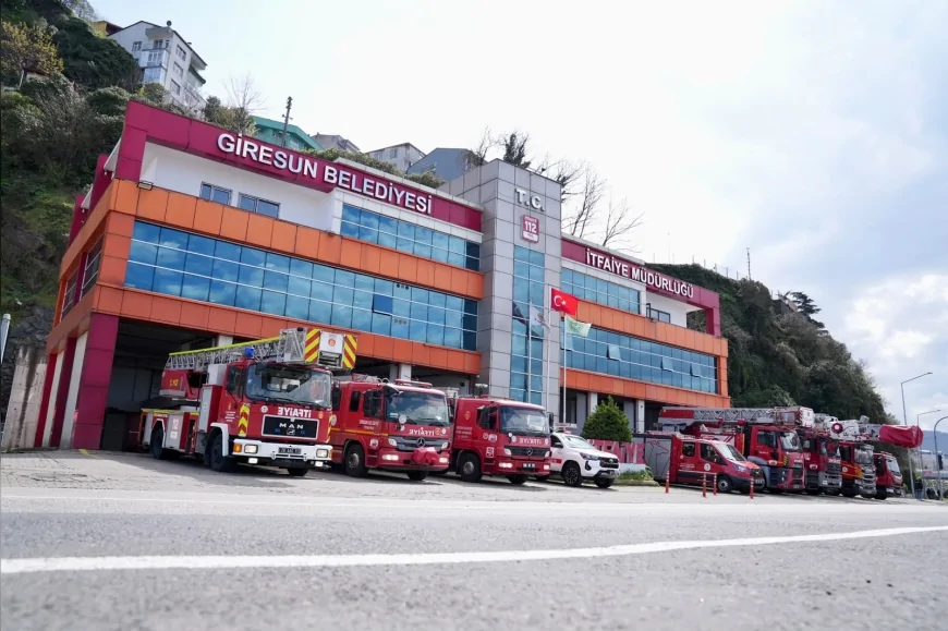 Giresun Belediyesi İtfaiye Müdürlüğü Yılın İlk 6 Ayında 161 Vakaya Müdahale Etti, 67 Eğitim ve 304 Denetim Gerçekleştirdi!