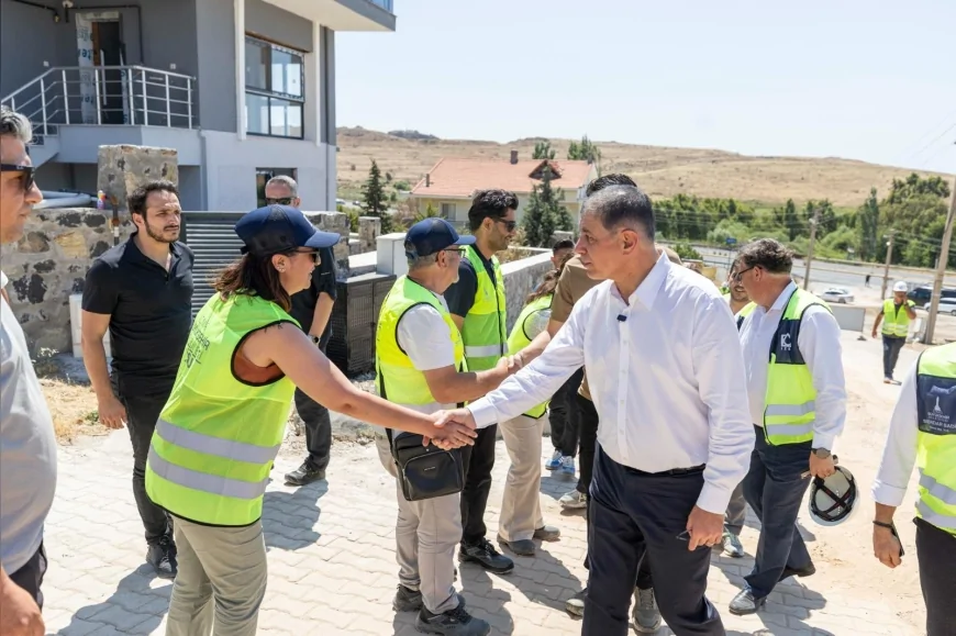 İzmir Büyükşehir Belediye Başkanı Dr. Cemil Tugay: “Aliağa’nın yıllardır beklediği altyapı sorununu İZSU’nun öz kaynaklarıyla kalıcı olarak çözüyoruz”