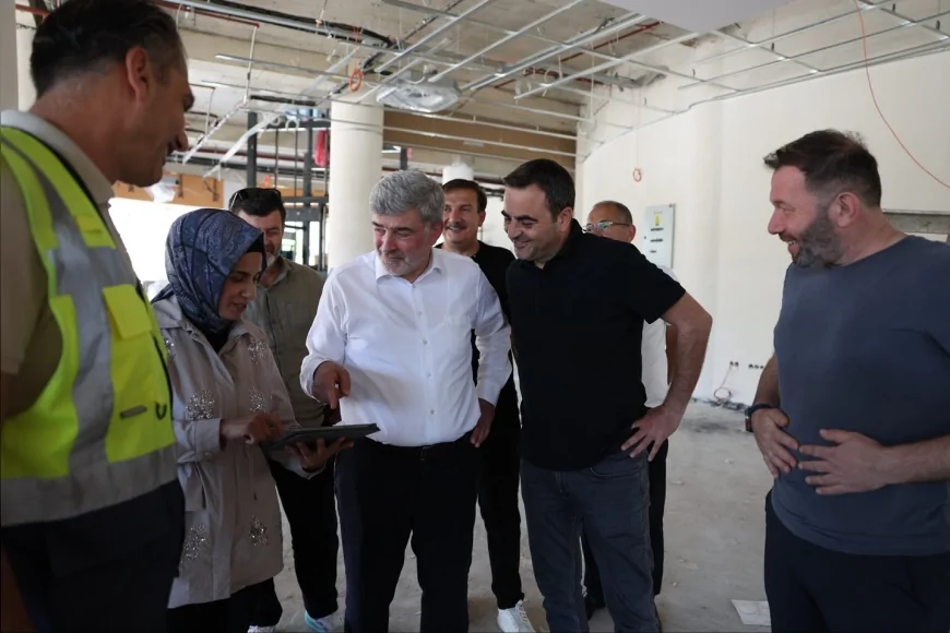 AK Parti Kocaeli Milletvekili Sami Çakır, Başiskele’de ilçeye değer katacak yatırımları yerinde inceledi