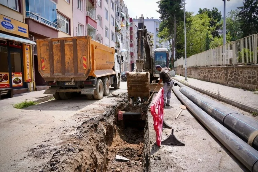 Giresun Belediyesi 31,5 Milyon Liralık Yatırımla Asbest İçme Suyu Borularının Değişiminde İkinci Etabı Başlattı