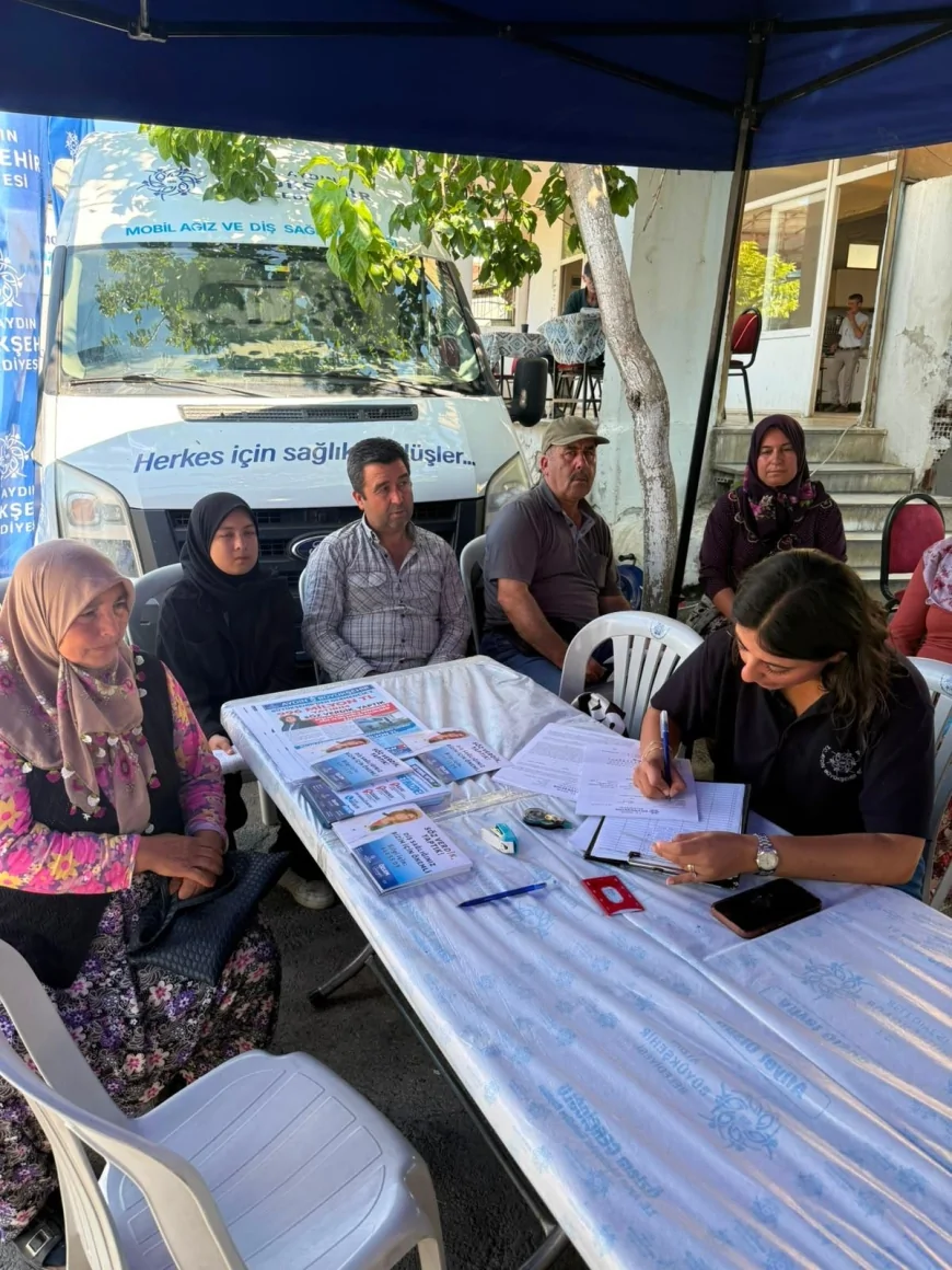 Aydın Büyükşehir Belediye Başkanı Özlem Çerçioğlu’nun Mobil Diş Sağlığı Hizmeti Germencik ve Söke’de Vatandaşlardan Teşekkür Aldı