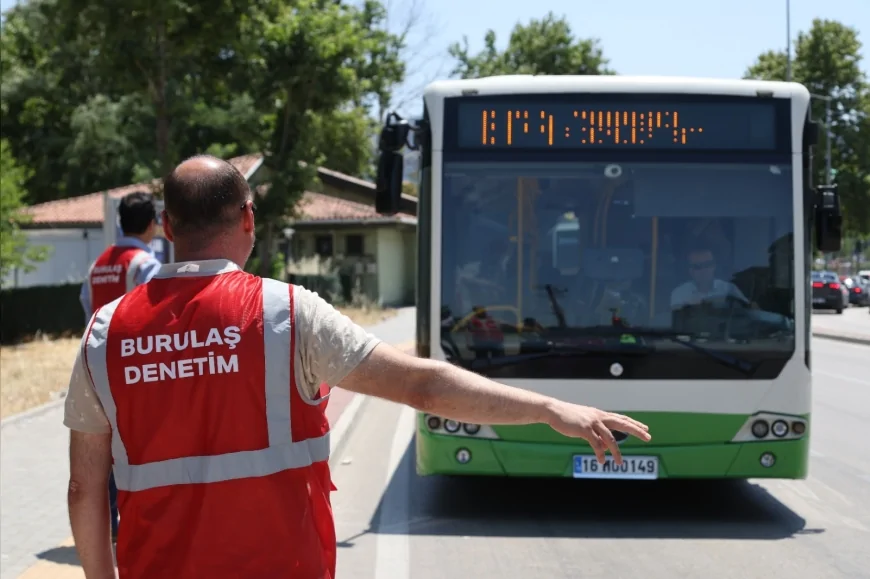 Bursa Büyükşehir Belediyesi Toplu Taşıma Araçlarında Yaz Boyunca Klima Denetimlerini Aralıksız Sürdürüyor