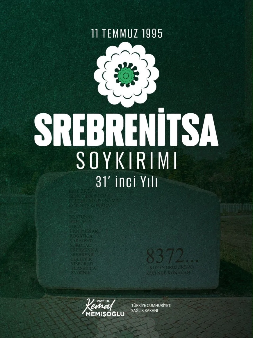 Sağlık Bakanı Prof. Dr. Kemal Memişoğlu: “Ne yaparsanız yapın ama soykırımı unutmayın çünkü unutulan soykırım tekrarlanır”