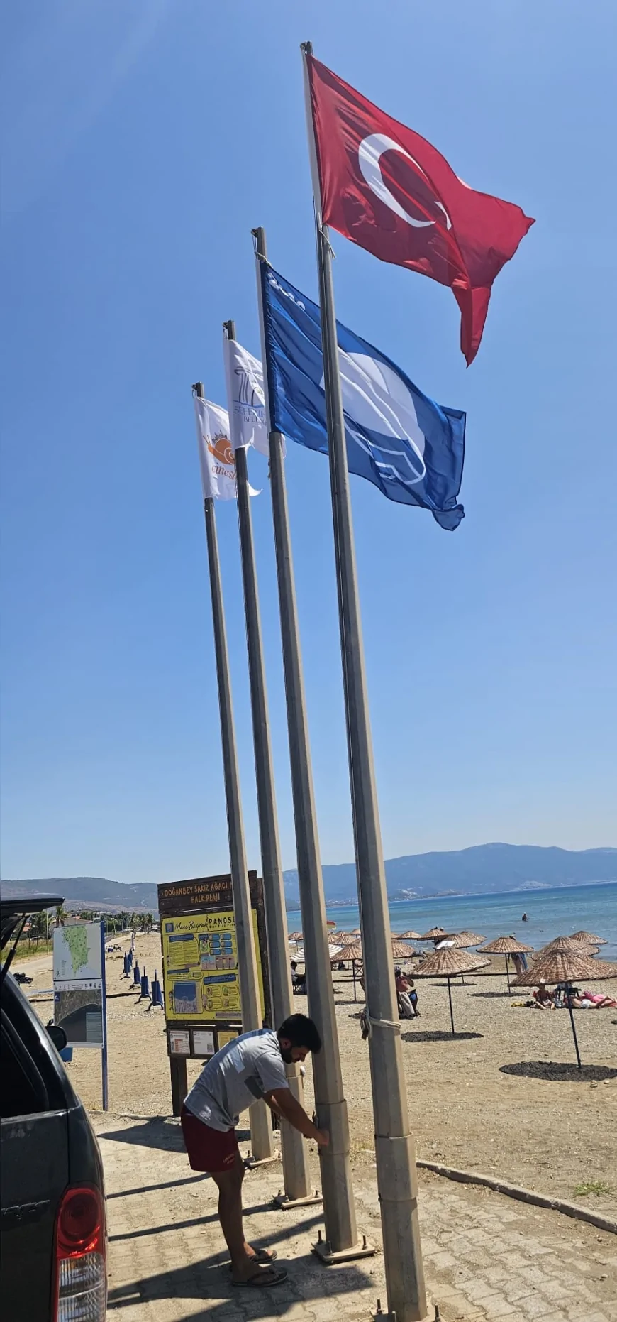 Seferihisar 2026 sezonunda 10 plajıyla Mavi Bayrak unvanını korudu