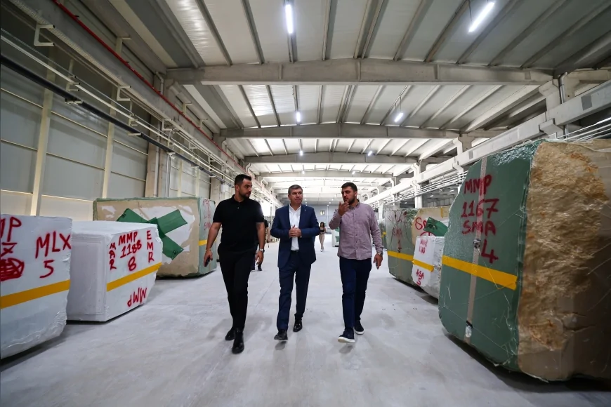 BAŞKAN ERCENGİZ'DEN GENÇ GİRİŞİMCİLERE DESTEK ZİYARETİ