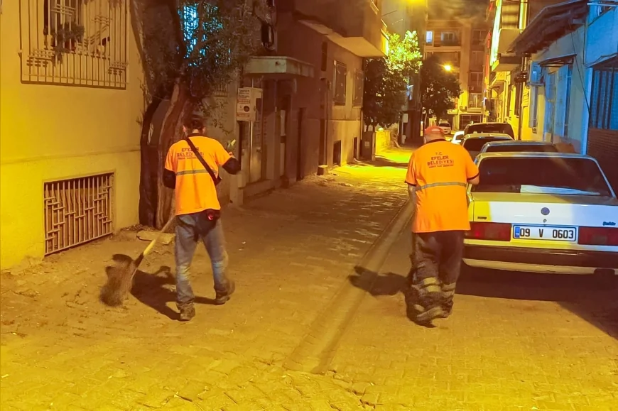 Efeler Belediyesi Mahallelerde Kapsamlı Temizlik Çalışmalarını Sürdürüyor