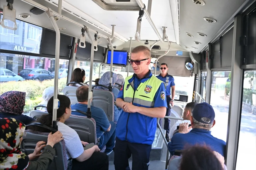 Manisa Büyükşehir Belediyesi, artan hava sıcaklıkları nedeniyle toplu taşıma araçlarında klima denetimlerini sıklaştırdı.
