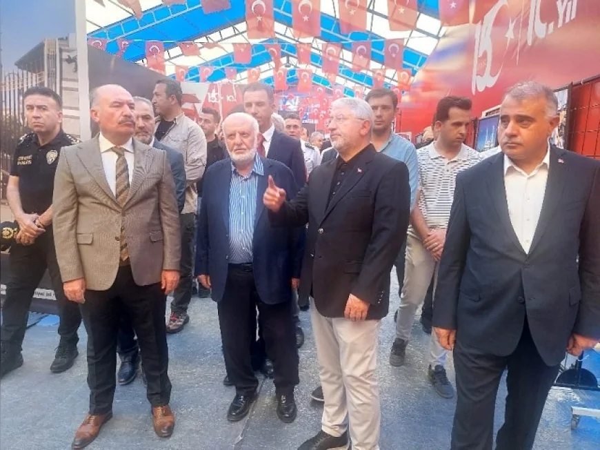 Çorum'da "İrade Bizim, Zafer Bizim" 15 Temmuz Anma Sergisi ve Dijital Gösteri Çadırı ziyarete açıldı