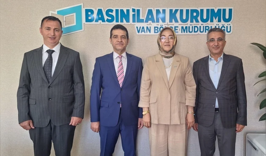 Basın İlan Kurumu Van Bölge Müdürü Kenan Tokgöz: “Medya sektörünün ihtiyaçlarına uygun uygulamaları iş birliğiyle hayata geçireceğiz”