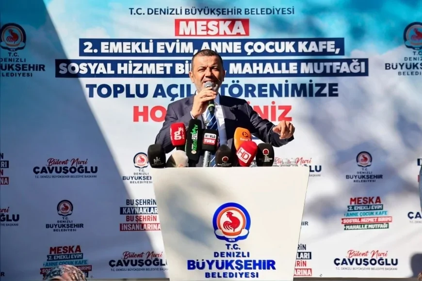 Denizli Büyükşehir Belediye Başkanı Bülent Nuri Çavuşoğlu: “Karanlığı aydınlığa, riski huzura dönüştürdük”