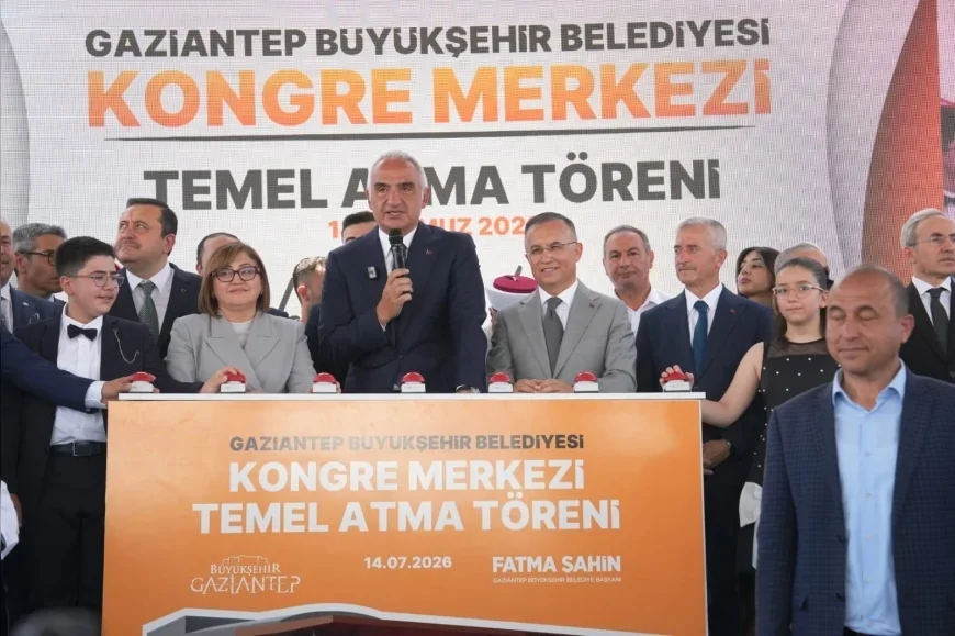 Kültür ve Turizm Bakanı Mehmet Nuri Ersoy: “Gaziantep gelecekte de Türk kültür ve turizminin temel destinasyonlarından biri olmayı sürdürecek”