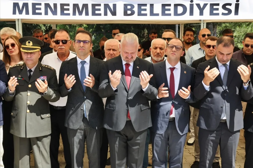 Menemen Belediye Başkanı Aydın Pehlivan: “Yüzyıl geçse de ihaneti unutturmayacağız”