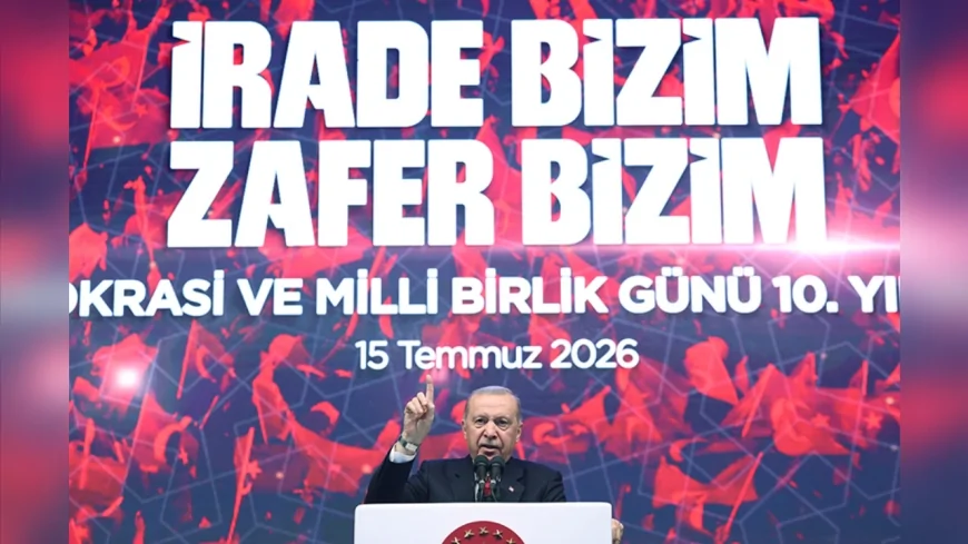Cumhurbaşkanı Recep Tayyip Erdoğan: “15 Temmuz ruhu diri olduğu sürece Türkiye'nin yolunu kimse kesemeyecek”